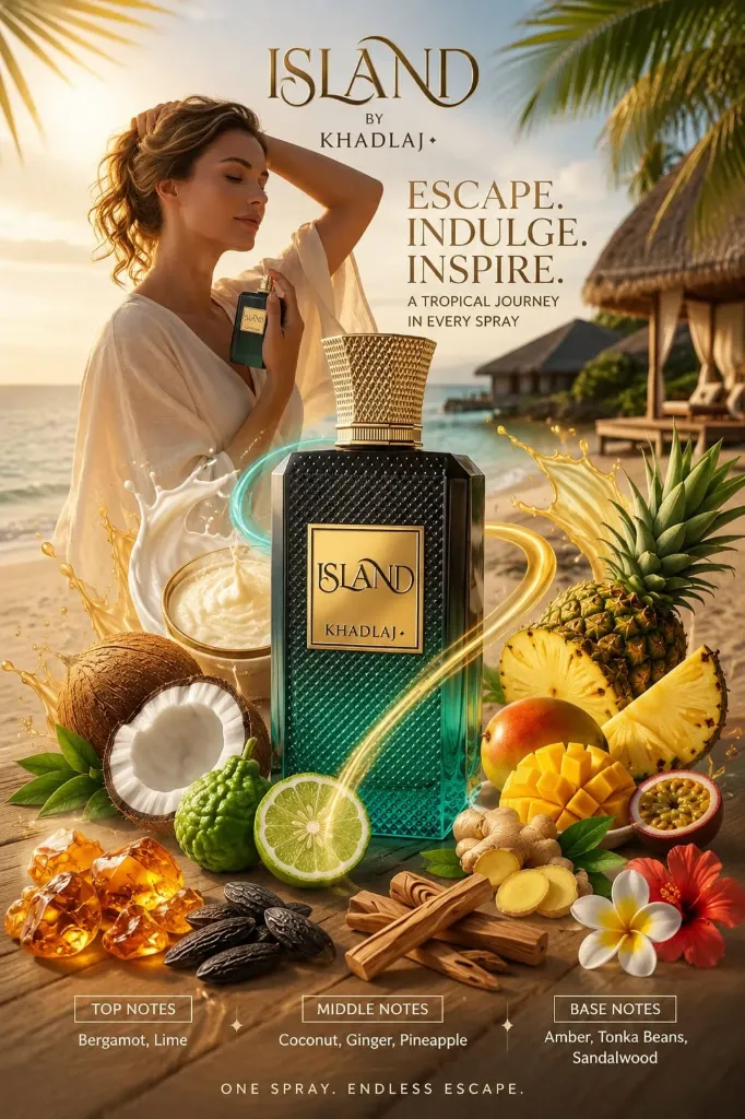 Khadlaj Island Luxury Unisex Perfume